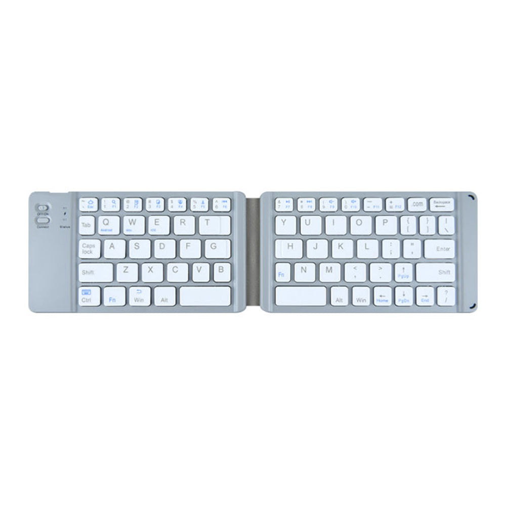 BT18 Magnetic Folding Wireless Keyboard for Cell Phones Tablets Computers Universal Bluetooth Keyboard