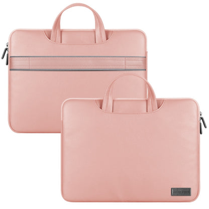 13'' Protective Laptop Carrying Case Shoulder Bag Waterproof PU Leather Computer Cover Sleeve with Accessories Bag