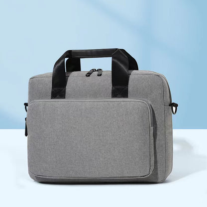 12.5 Inch Notebook Computer Shoulder Bag for MacBook Pro Air, Oxford Cloth+Polyester Laptop Storage Sleeve Handbag