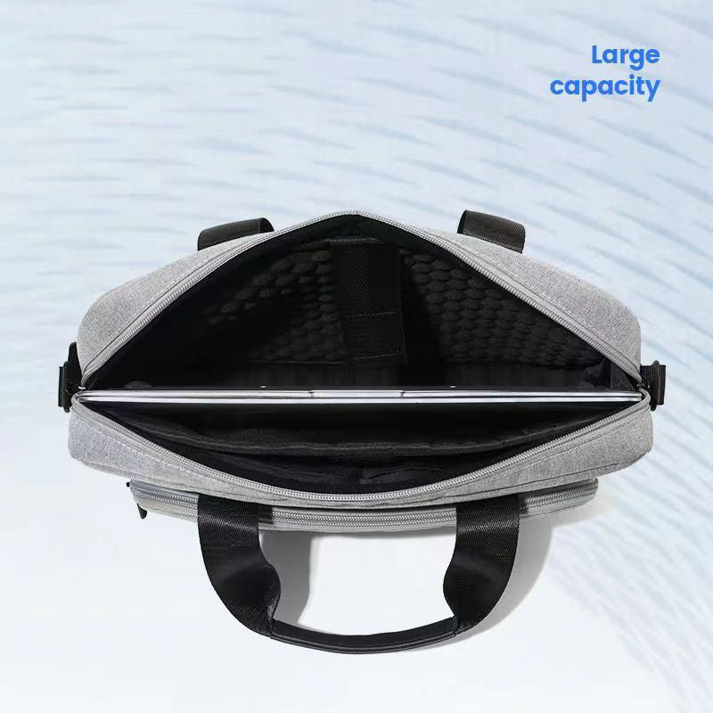 12.5 Inch Notebook Computer Shoulder Bag for MacBook Pro Air, Oxford Cloth+Polyester Laptop Storage Sleeve Handbag