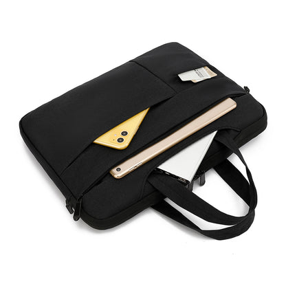 XINGTU Series 13.3 Inch Laptop Handbag Oxford Cloth+Polyester Notebook Storage Sleeve with Shoulder Strap