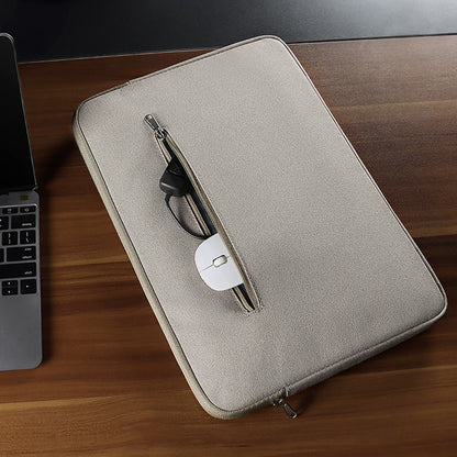 13.3 Inch Waterproof Notebook Sleeve Portable Laptop Computer Zipper Bag (with Pull Rod Strap)