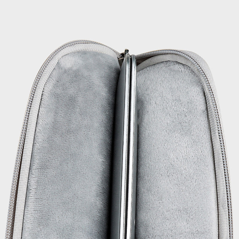 13.3 Inch Waterproof Notebook Sleeve Portable Laptop Computer Zipper Bag (with Pull Rod Strap)