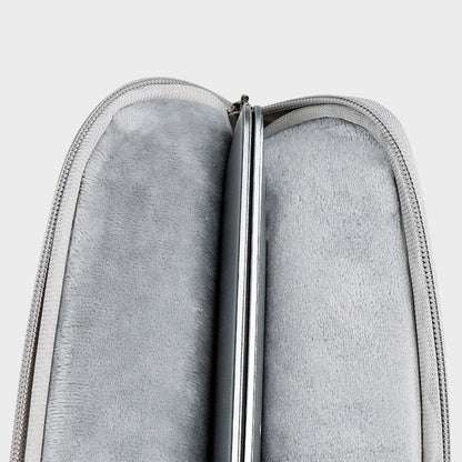 13.3 Inch Waterproof Notebook Sleeve Portable Laptop Computer Zipper Bag (with Pull Rod Strap)