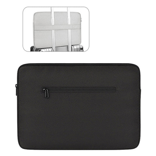 13.3 Inch Waterproof Notebook Sleeve Portable Laptop Computer Zipper Bag (with Pull Rod Strap)