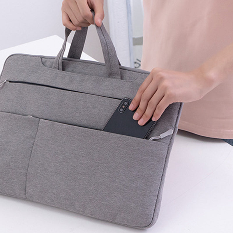 13-inch Laptop Protective Handbag Soft Lining Scratch Resistant Notebook Carrying Bag