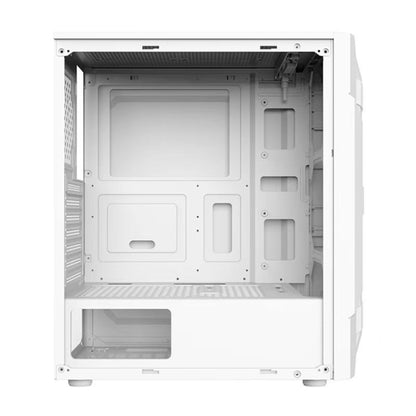 Acrylic Transparent Side Panel ATX PC Case Gaming Computer Case Chassis with 6 Cooling Fan Positions