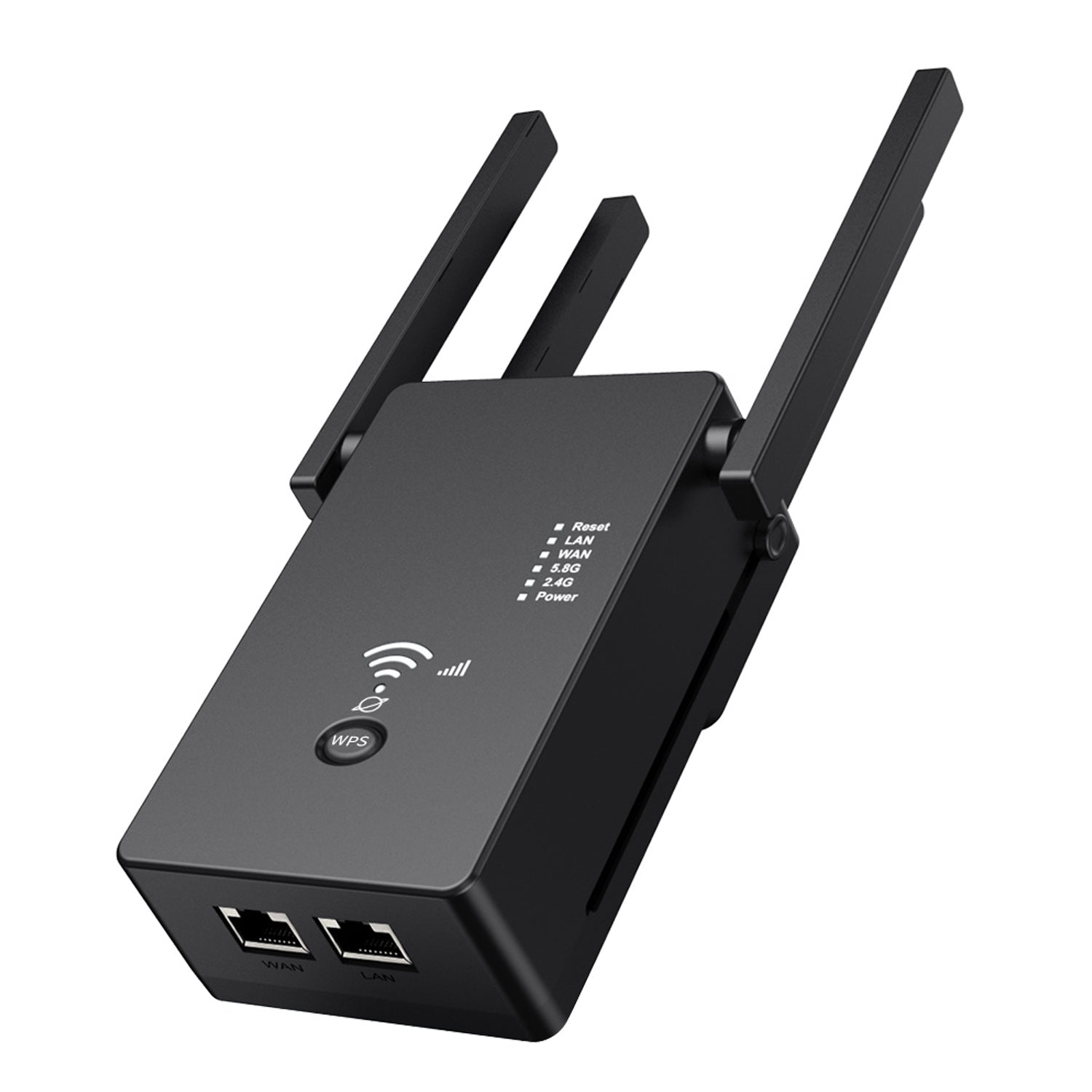 U6 1200m Wireless Router Network Extender Wi-Fi Repeater with External Antenna, WiFi Signal Booster