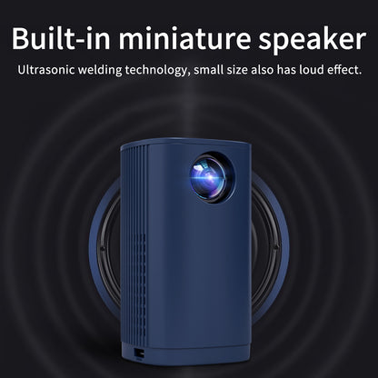 T50 Mini 480P LED Projector Mirror Screen Home Theater Video Movie Projector