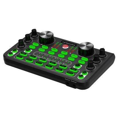 X60 Sound Card Console Desk System Sound Card Mixer for Karaoke Broadcast KTV Singing