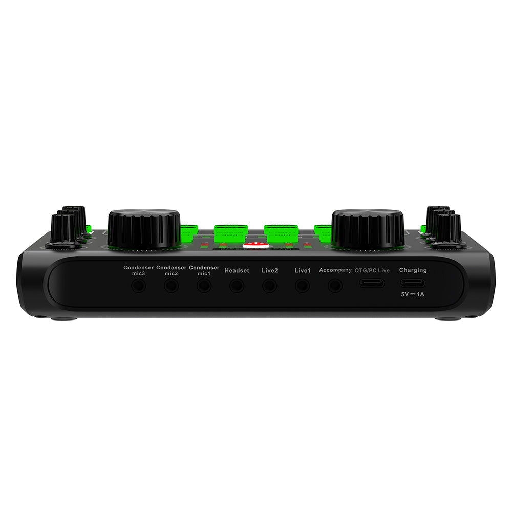 X60 Sound Card Console Desk System Sound Card Mixer for Karaoke Broadcast KTV Singing