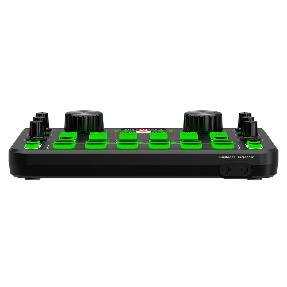 X60 Sound Card Console Desk System Sound Card Mixer for Karaoke Broadcast KTV Singing