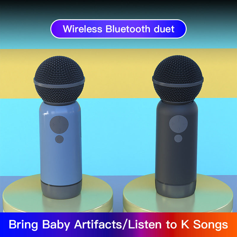 K1 Indoor Outdoor Universal Microphone Support Mobile Phone Connection Karaoke Device Handheld Bluetooth Microphone
