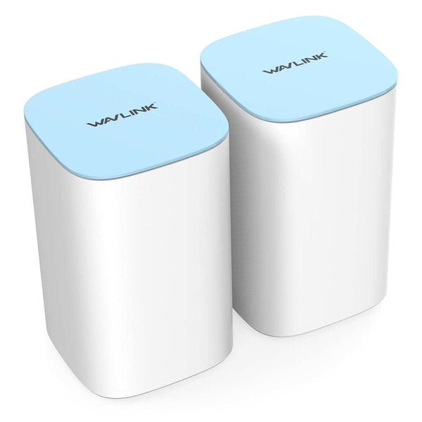 WAVLINK WS-WN551K2-C 2pcs Tri-Band Mesh Wireless Router AC3000 WiFi Wireless Repeater Built-in Antenna