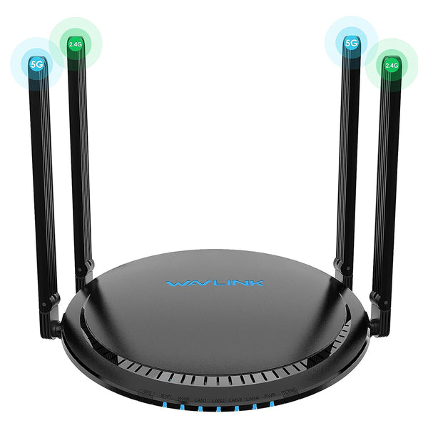 WAVLINK WS-WN531MX3-A AX3000 WiFi 6 Wireless Routers Dual Band Wireless Repeater Wider Coverage with 4 Antennas