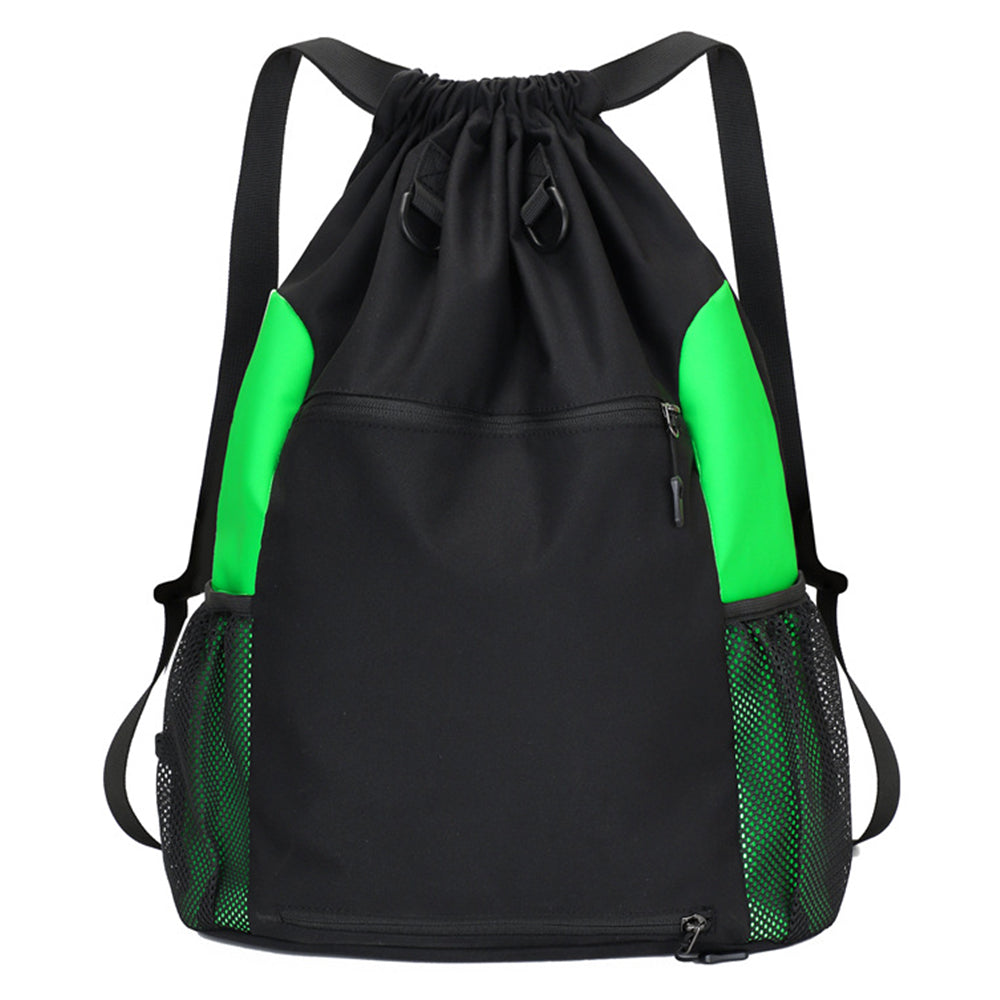 TAIDING Z16 Nylon Drawstring Backpack Sports Basketball Storage Shoulders Bag String Cinch Backpack