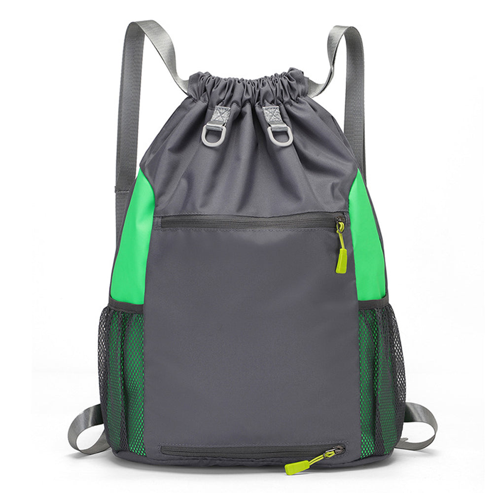 TAIDING Z16 Nylon Drawstring Backpack Sports Basketball Storage Shoulders Bag String Cinch Backpack