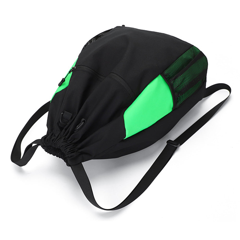 TAIDING Z16 Nylon Drawstring Backpack Sports Basketball Storage Shoulders Bag String Cinch Backpack
