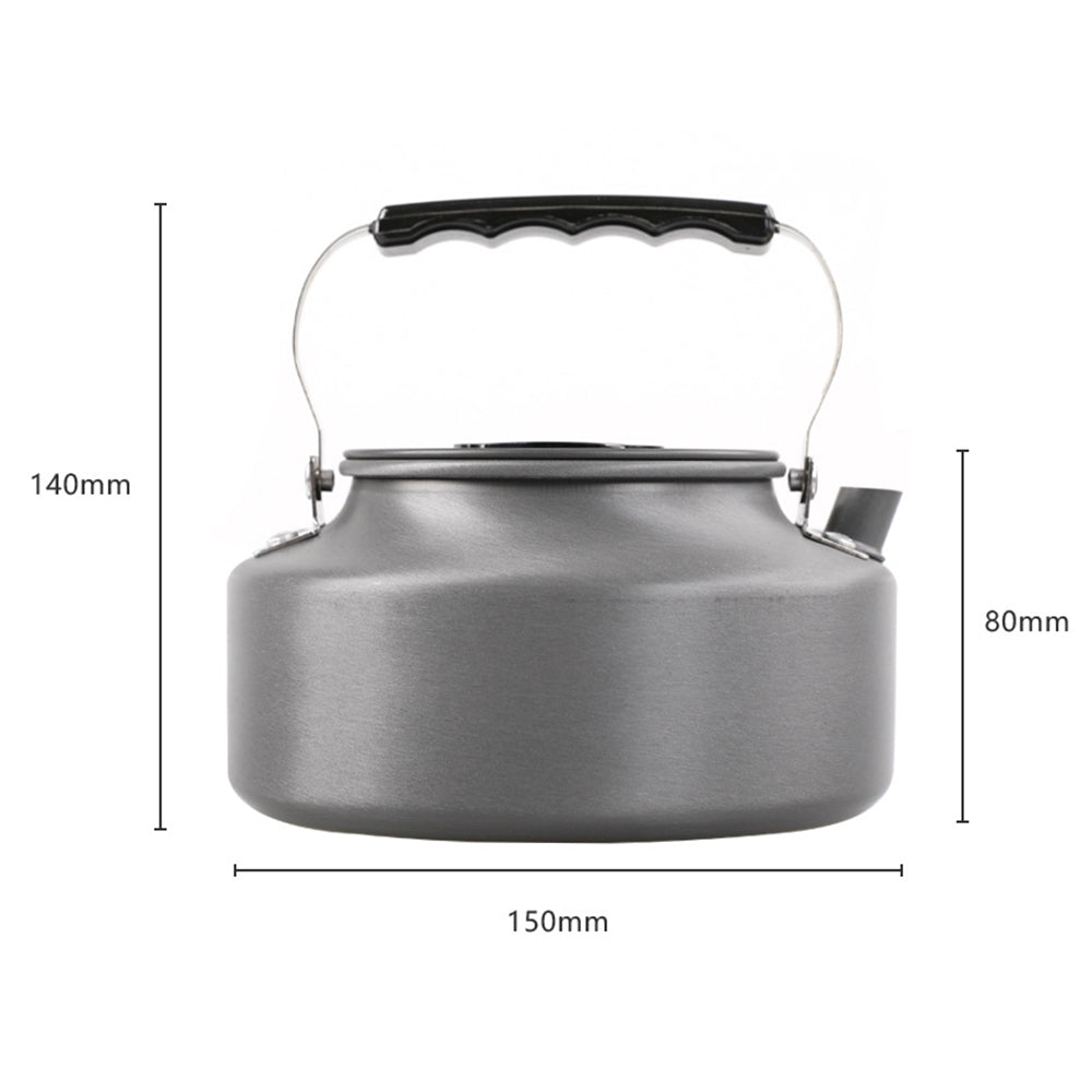 AOTU AT6302 1.1L Outdoor Camping Picnic Kettle Portable Aluminum Alloy Coffee Pot Teapot (BPA-free, No FDA Certification)