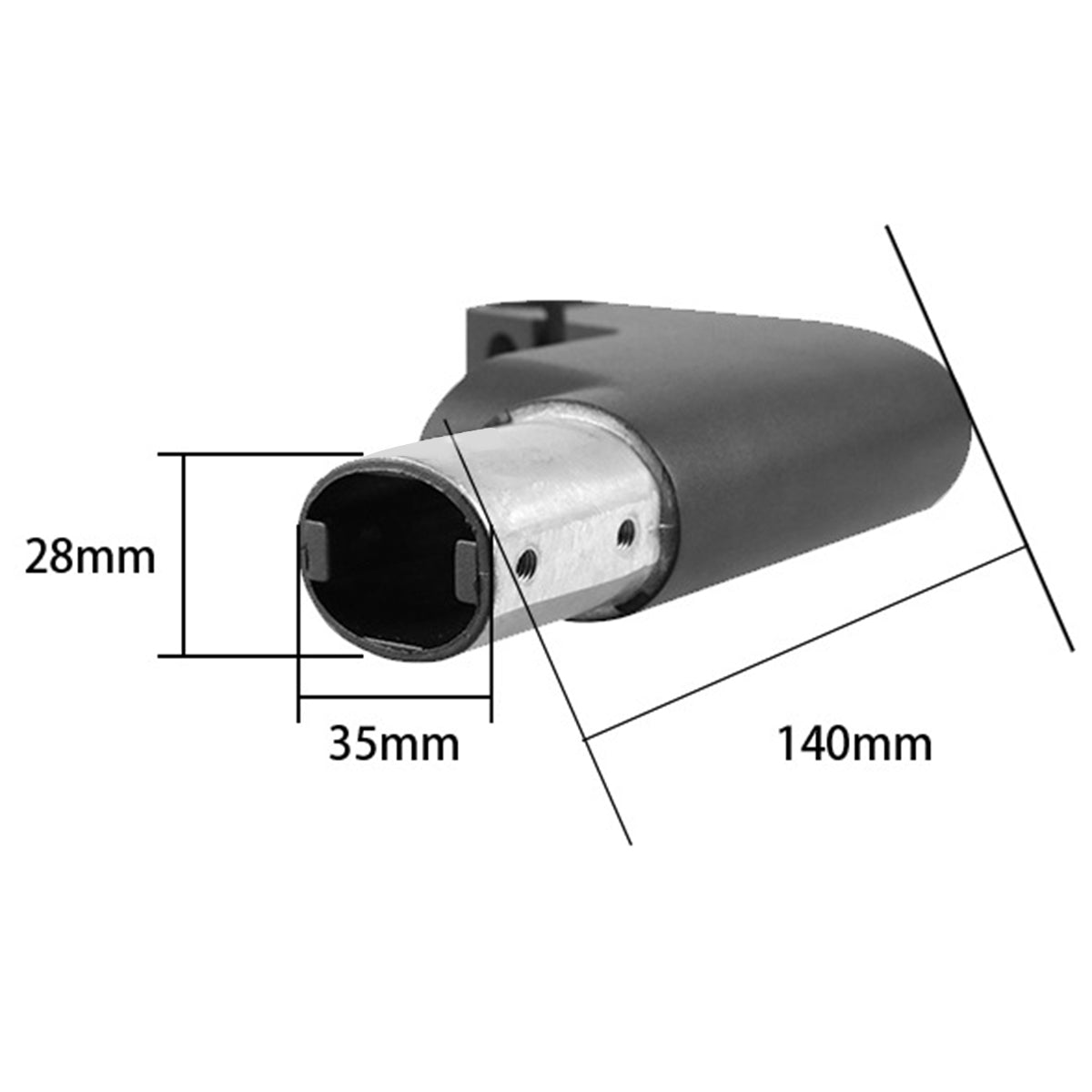 Aluminum Alloy Electric Scooter Forehead Block for Ninebot F20 F25 F30 F40 Front Switch Panel Seat Clamp Pressing Block