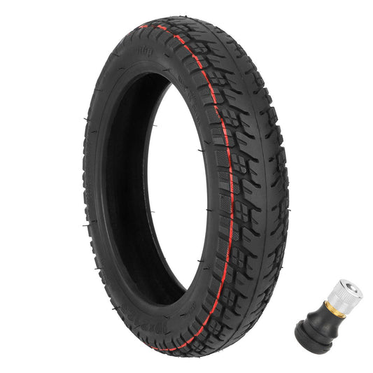 ULIP Rubber Tires for Ninebot F20 F25 F30 F40 Electric Scooter 0x2.125 Replacement Vacuum Tire with Nozzle