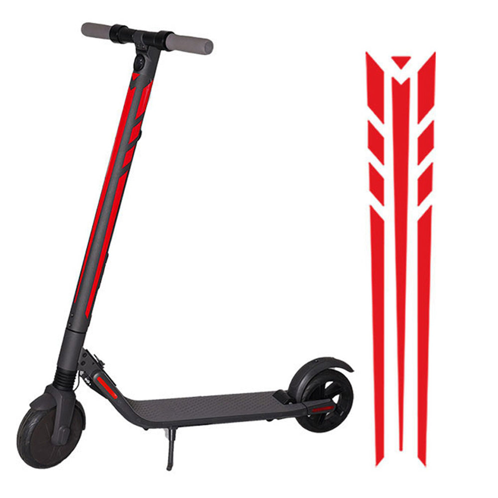 1 Set Reflective Sticker for Ninebot E22 / ES1 / ES2 / ES4 Electric Scooter PVC Night Riding Warning Decal