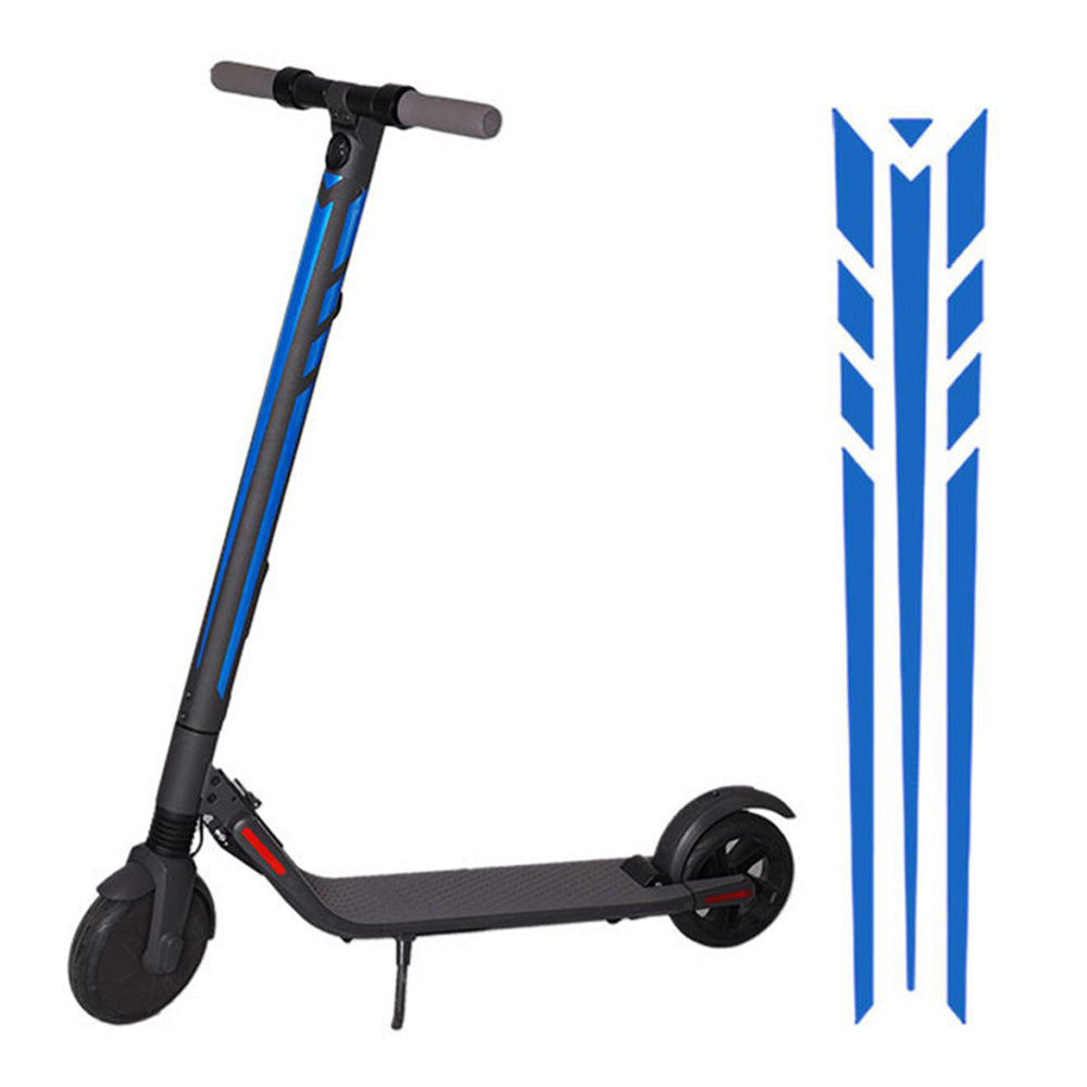 1 Set Reflective Sticker for Ninebot E22 / ES1 / ES2 / ES4 Electric Scooter PVC Night Riding Warning Decal