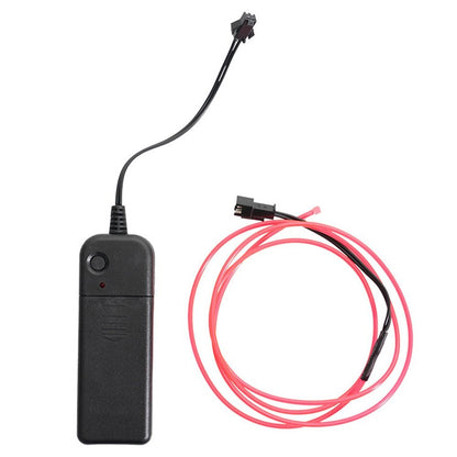 131cm Electric Scooter Modified Safety Warning Ambient Light Folding E-Bike Battery Powered Flexible Wire Rope Lights