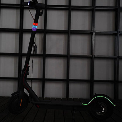 131cm Electric Scooter Modified Safety Warning Ambient Light Folding E-Bike Battery Powered Flexible Wire Rope Lights