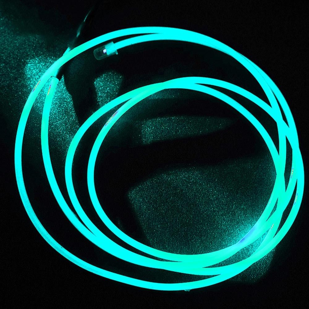 131cm Electric Scooter Modified Safety Warning Ambient Light Folding E-Bike Battery Powered Flexible Wire Rope Lights