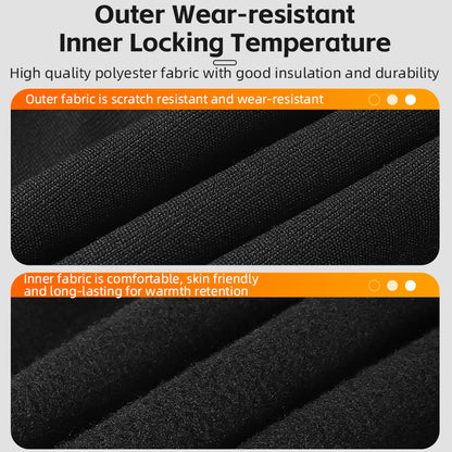 WEST BIKING YP0201397 Winter Motorcycling Cycling Headwear Neck Gaiter Warm Fleece Head Face Cover with Glasses Hole