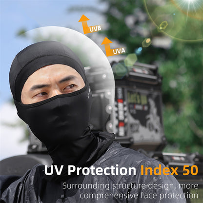 WEST BIKING YP0201403 UV Protection Cycling Head Scarf Headgear Comfortable Ice Silk Neck Gaiter Breathable Neck Cover