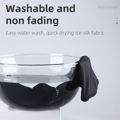WEST BIKING YP0201403 UV Protection Cycling Head Scarf Headgear Comfortable Ice Silk Neck Gaiter Breathable Neck Cover