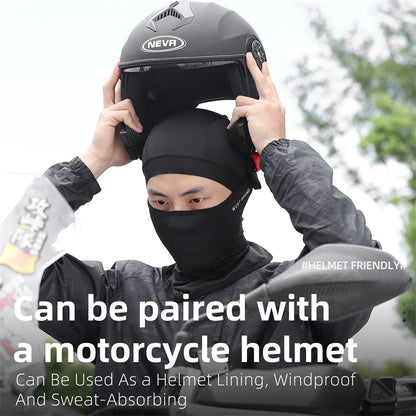 WEST BIKING YP0201403 UV Protection Cycling Head Scarf Headgear Comfortable Ice Silk Neck Gaiter Breathable Neck Cover