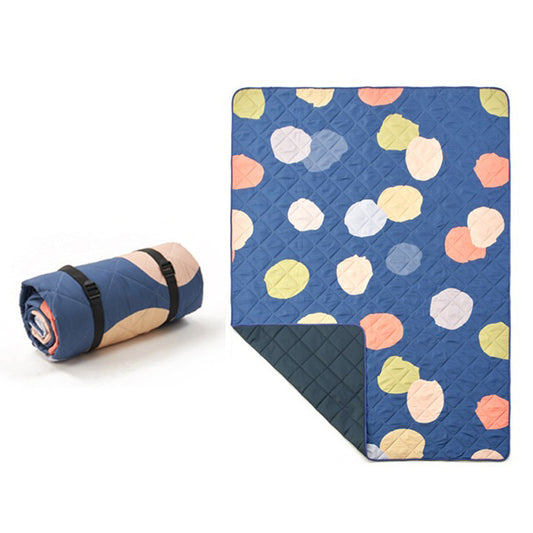150x200cm Portable Moisture-proof Thicken Picnic Mat Outdoor Camping Carpet with Webbing Strap