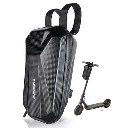 TAKEZERO T08 2L Electric Bike Scooter Front Bag EVA+PU Hard Shell Bicycle Handlebar Storage Pouch