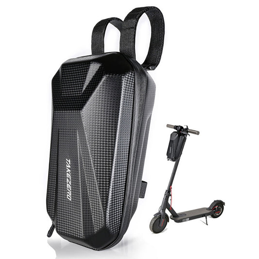 TAKEZERO T08 2L Electric Bike Scooter Front Bag EVA+PU Hard Shell Bicycle Handlebar Storage Pouch