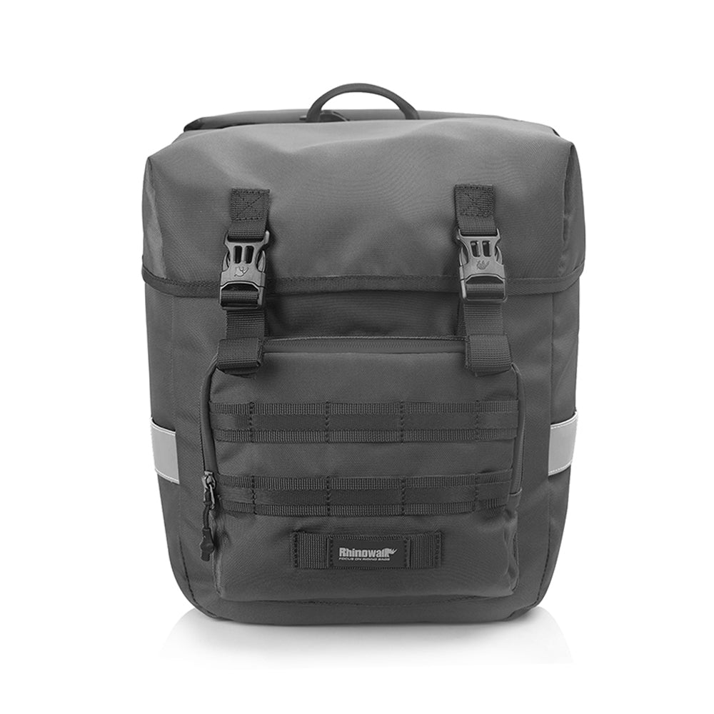 RHINOWALK RK24600 40L Bicycle Rear Seat Pannier Bike Cargo Rack Saddle Bag Cycling Luggage Carrier