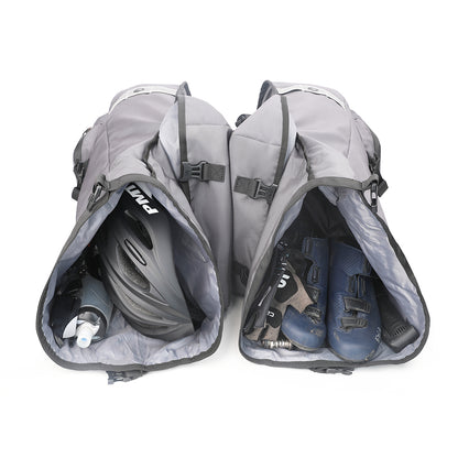 RHINOWALK RK24600 40L Bicycle Rear Seat Pannier Bike Cargo Rack Saddle Bag Cycling Luggage Carrier