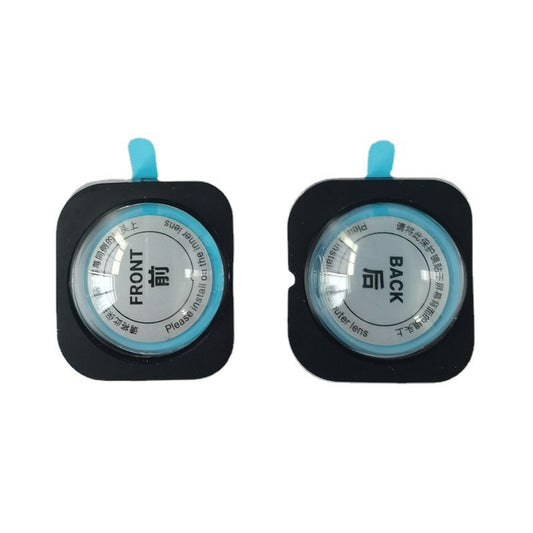 For Insta360 X3 Optical Tempered Glass Front+Back Protective Lens Cover Cap Action Camera Accessories