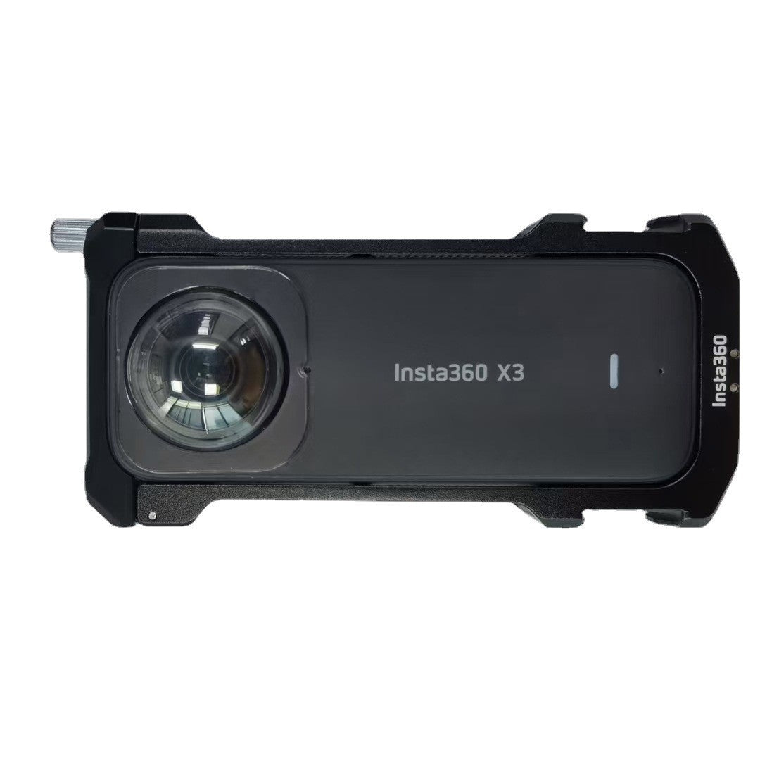 For Insta360 X3 Optical Tempered Glass Front+Back Protective Lens Cover Cap Action Camera Accessories