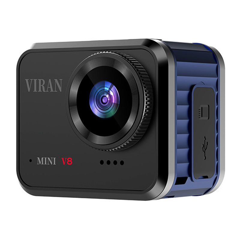 VIRAN V8 4K Outdoor Motorcycle Car Recorder 1.54 IPS HD Screen Action Camera IP68 Waterproof Anti-Shaking Sports Camera