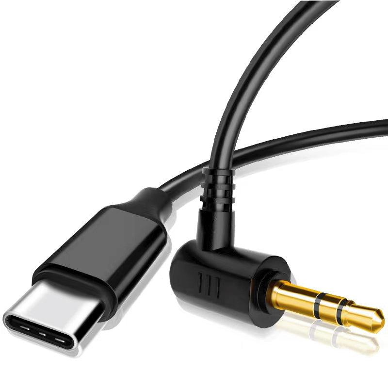 HTX OA4-YPZJX-HTX For DJI Action 4 / 3 / 2 Audio Adapter Cable Sports Camera Type-C to 3.5mm Cable Converter