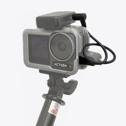HTX OA4-YPZJX-HTX For DJI Action 4 / 3 / 2 Audio Adapter Cable Sports Camera Type-C to 3.5mm Cable Converter