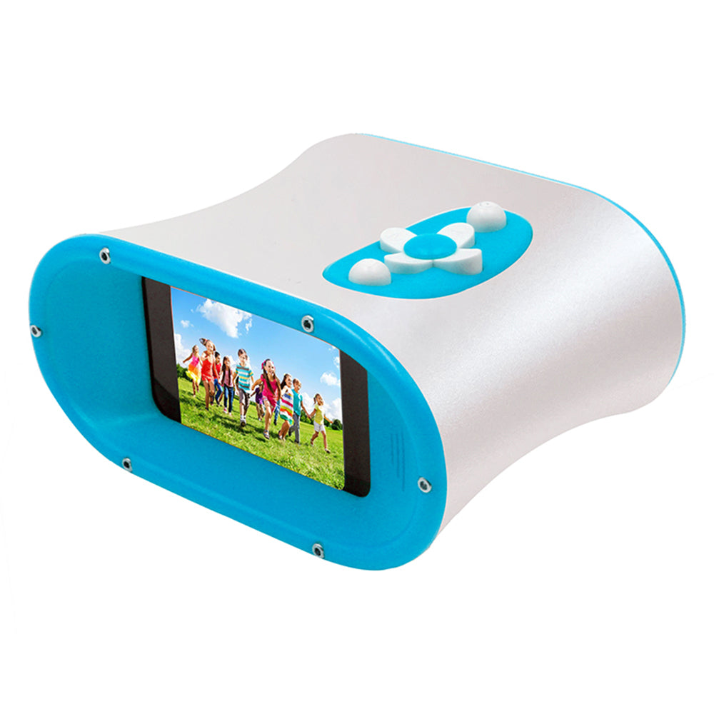 DT15 Kids Microscope Telescope Portable Children Color Digital Camera Binocular with 2.4'' Screen