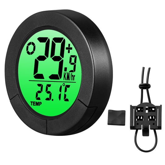 B50-BC23 Bicycle Speedometer with Temperature Measuring Waterproof 1.57 Bicycle Code Meter (Standard Bracket Version)