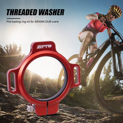 ZTTO DUBKTDQ1 Bicycle Crank Chainring Preloader Adjuster for SRANN DUB Crank Aluminum Alloy Adjuster
