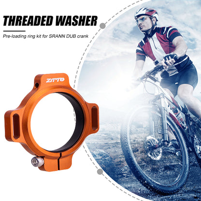 ZTTO DUBKTDQ1 Bicycle Crank Chainring Preloader Adjuster for SRANN DUB Crank Aluminum Alloy Adjuster