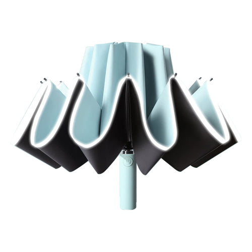 20 Ribs 190T Cloth Automatic Umbrella Sun-proof Rainproof Dual-use Reverse Type Folding Umbrella