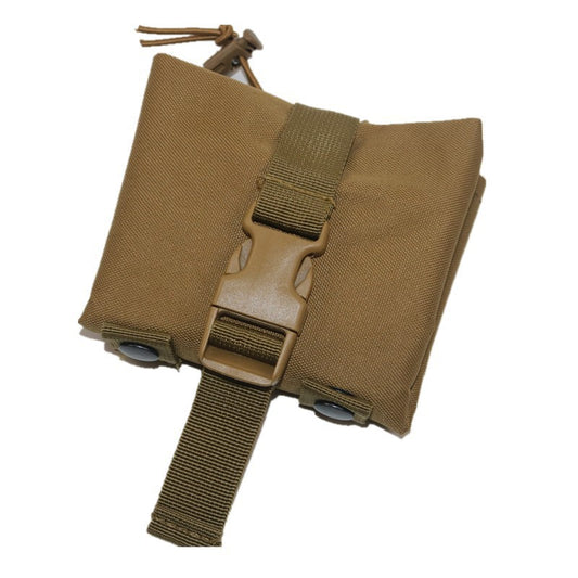 600D Nylon Portable Waist Bag Folding Tactical Dump Drop Pouch for Hunting Hiking Outdoor Sports